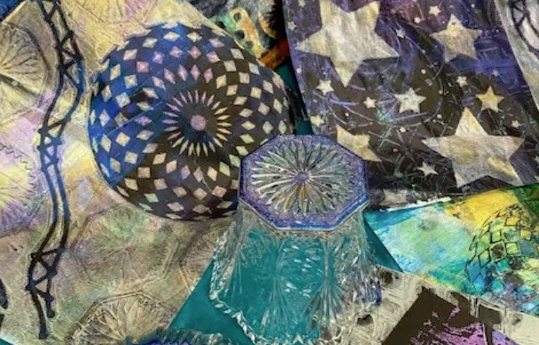 How To Make Collage Paper with your Gelli Plate